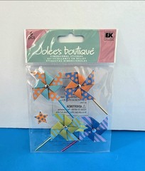 FREE SHIP! Jolee’s PINWHEELS Scrapbook Dimensional Stickers TRAVEL VACATION