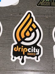 A8 LOT STICKERS MELLOW MUSHROOMS PIZZA BAKERS “G” BLUE LOGITECH DRIP CITY BAKED