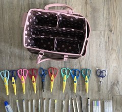Huge Collection of Creative Memories scrapbooking tools and accessories, w/bag