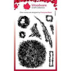 Woodware Craft COLLECTION CLEAR ACRYLIC STAMPS – TEXTURED PALETTE