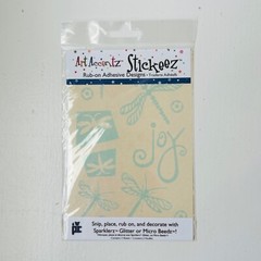 Art Accentz Micro Stickeez Rub-on Adhesive Designs