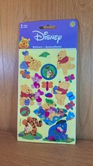 Vintage Sandylion Stickers Winnie The Pooh Tigger Maxi Sheet New Pack 2 Sheets