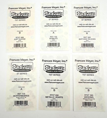 Vtg. Frances Meyer Inc. Stickers YOU CHOOSE! Made in the USA