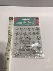 EK Jolee’s Boutique Dimension Wedding Gem Flowers Stickers Brand New, 36 Pcs.
