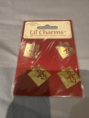 Lot of 7 Lil’ Charms by American Traditional Designs Scrapbook Embellishments