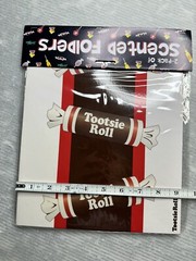 vintage TOOTSIE ROLL / JUNIOR MINTS SCENTED FOLDERS scratch & sniff / NEW