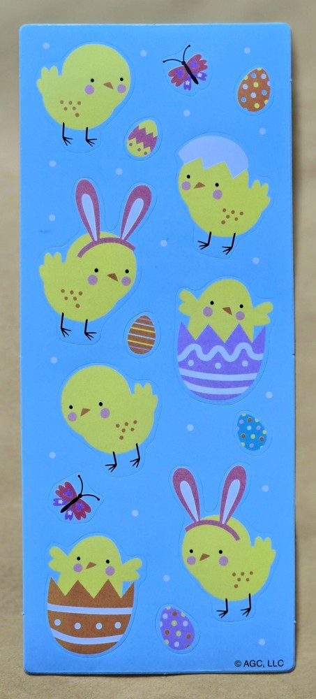 Happy Easter Sticker Sheet.
