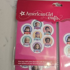 American Girl Mini Sticker Pads Party Favors, Multicolor 4 Packs 140 Pieces