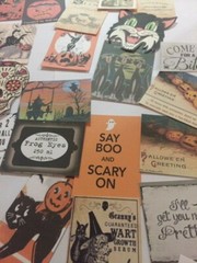 Halloween Die Cuts-Gift Tags~45 Pieces~Mixed Media~Journal~Scrapbook~on Sale!
