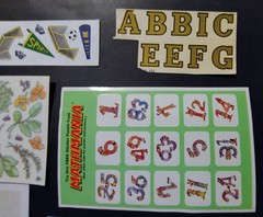 Vintage – Stickers – Variety – some missing as shown – comes as a set as shown