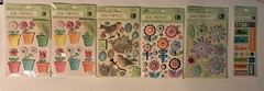 Brand New K&Company Die Cut/Sticker Lot