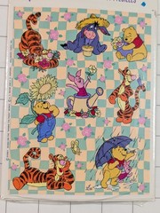 Winnie the Pooh Vintage Stickers Hallmark Sheets Disney Eeyore Piglet Tigger
