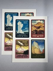 Cavallini & Co. National Parks Vintage Sticker Set, Assorted