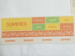 NEW Lot 10 MME Adhesive Twill Scrapbooking Kit Titles Word Labels Ribbon -F