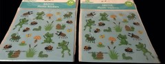 Way To Celebrate! Easter Plastic Insect Stickers Crafts Scrapbooking 52 Pieces