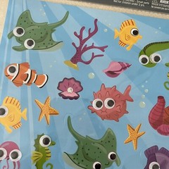 JOT GOOGLY EYE STICKERS~Lot of 5 Pkg’s, (total of 125 stickers) New Variety