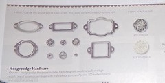 Stampin Up Styled Silver Embellishment Hardware Hodgepodge Kit 200pc New Sealed