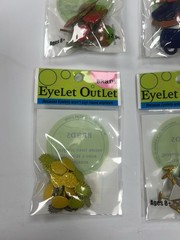 Eyelet Outlet Brads Lot of Food NEW 6 packs Card Making Scrapbooking Fruit Beans