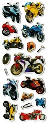 3D puffy Stickers 🏍️🚲 MOTORCYCLE BIKE MOTORBIKE CYCLE race biker .