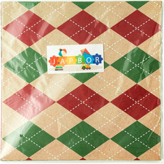 60 Sheet Christmas Pattern Paper, Merry Christmas Scrapbook Papers, Double-Sided