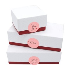 500Pcs/Roll Scrapbooking Seal Labels 3 Styles Thank You Adhesive Label Stickers