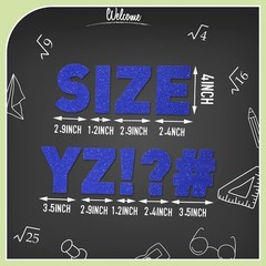 Creative 232 Pcs Glitter Letter Stickers – Ideal for Bulletin Boards & Mailboxes