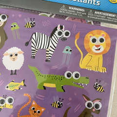 JOT GOOGLY EYE STICKERS~Lot of 5 Pkg’s, (total of 125 stickers) New Variety