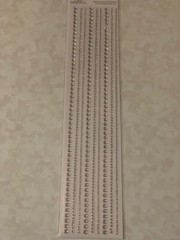 THE PAPER STUDIO 3D ADHESIVE GEMS ASSORTED SIZES 12.2” STRIPS 9PCS