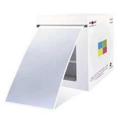 5 x 3 inch Rectangle Sticker Label,250P Adhesive Silver Inventory Sticker