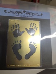 Heritage Handicrafts Die Handprints/footprints