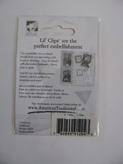 American Traditional Designs LIL’ CLIPS 4 Pieces NOS