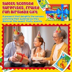 300Pcs Scratch N Sniff Scented Reward Stickers for Kids, Teachers