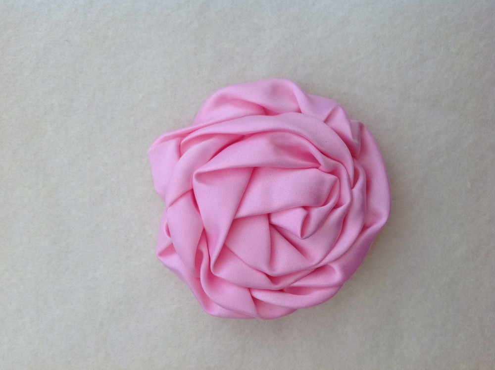 $2 POST* DIY Large Rolled Rosette Flower Embellishment Headband Handmade Craft