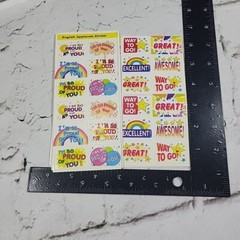 Reward Stickers Lot Of 4 Sheets Great Awesome Proud Of You Homework Chore Chart