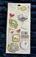 Scrapbooking Stickers, School, Sports, Travel, Summer Lot of 7 K & Company, More