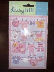Daisy Hill Patty Cake Girl Images LOT Of 3 – 2 Sticker Sheets + 1 Dimensional