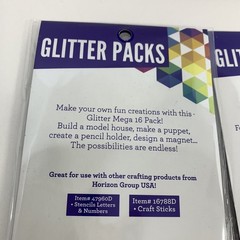 Glitter Packs 30 Color Lot Paper Craft Art Project Glitter Sparkle Bright NEW