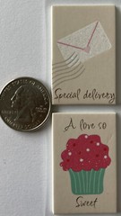 VALENTINE’S DAY GLITTER FOAM CARD Stickers(9pc)Love•Hearts•Be Mine•Owl •Sweetie