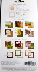 Paper House Wine Scrapbooking Kit 18pc Die Cut Overlays Cards Frame Alcohol 2015