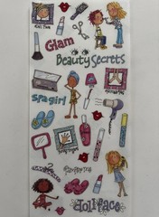 NEW Vintage Me & My BIG Ideas MAMBI Scrapbook Stickers Mixed Lot 6 Sheets