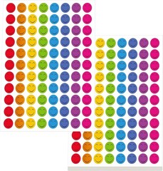 Vibrant Happy Face Stickers Mega Bundle – 5280 PCS for Behavior Incentives
