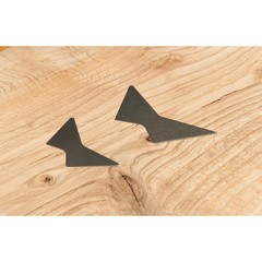 WOODRIVER Aluminum Butterfly Inlays – Large 3 Pack