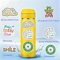 300 Pcs Motivational Inspirational Stickers for Scrapbook, Laptop, Water Bottle