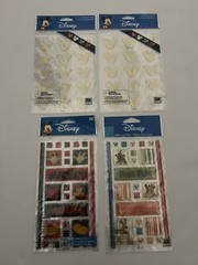 Disney 4 Packages EK Success Mickey Mouse 3D Epoxy Tiles stickers