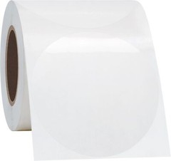 Clear Seal Sticker Labels 2 Inch round Circle Wafer Stickers/Labels 2 Inch Round