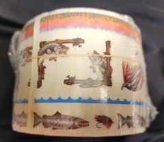 Stickers PSX Design SEALED ROLL Of Sheets Vintage RARE Fly Fishing & Borders NEW