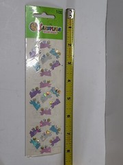 Sandylion Prismatic Stickers Angels Rare HTF 1 Sheet New Sealed Holiday Xmas VTG