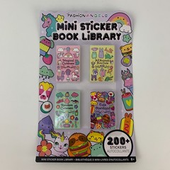 Mini Miniature Sticker Book Library 200+ Stickers Magical Cuteness Animals NEW