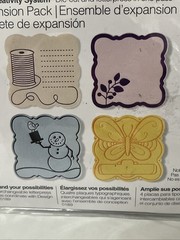 Fiskars Fuse Creativity System 0189 Medium Expansion Pack Set Of 4 Butterfly