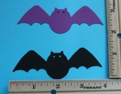 🦇10 BATS cardstock🦇 paper die cut embellishments